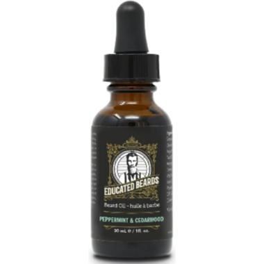 Buy Educated Beards Beard Oil Peppermint Cedarwood At Well Ca Free