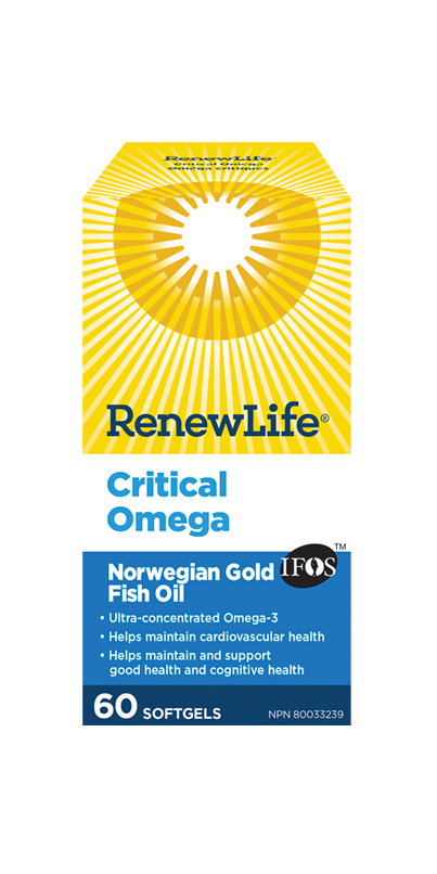 Buy Renew Life Critical Omega Norwegian Gold Fish Oil And Omega S At