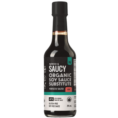 Buy Naked Saucy Organic Coconut Aminos Perfectly Salted Soy Sauce