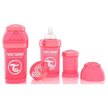 Buy Twistshake Anti Colic Ml Bottle Peach At Well Ca Free Shipping