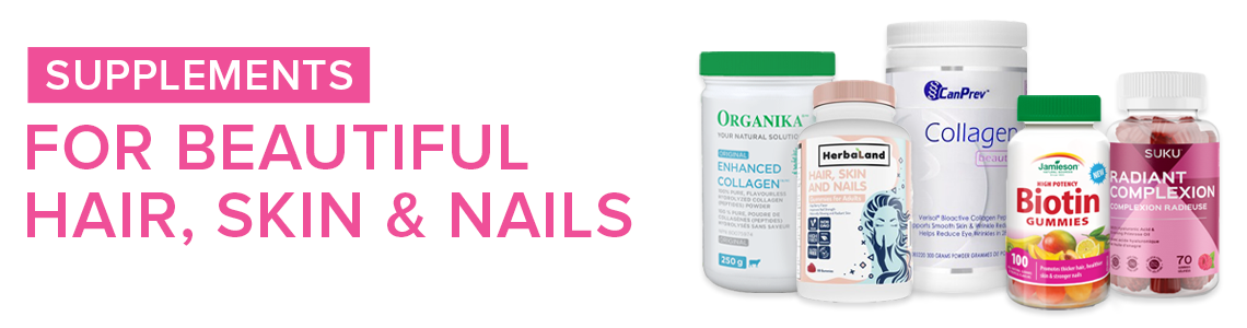 Supplements for Beautiful Hair, Skin & Nails