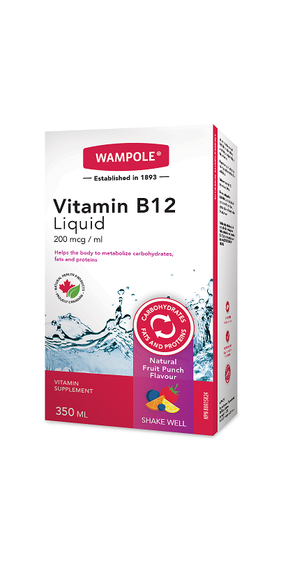 Buy Wampole Vitamin B Liquid Natural Fruit Punch Flavor At Well Ca