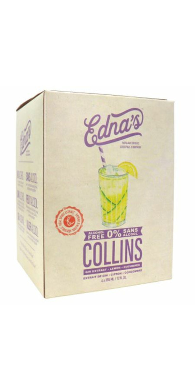 Buy Edna S Non Alcoholic Cocktail Company Collins 4 Pack At Well Ca