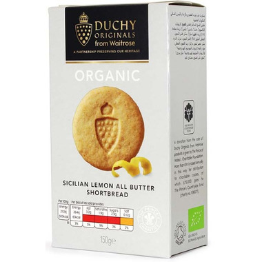 Buy Duchy Organic Lemon All Butter Shortbread At Well Ca Free