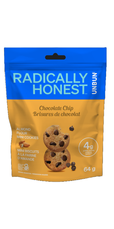 Buy Unbun Radically Honest Almond Flour Cookies Chocolate Chip At Well