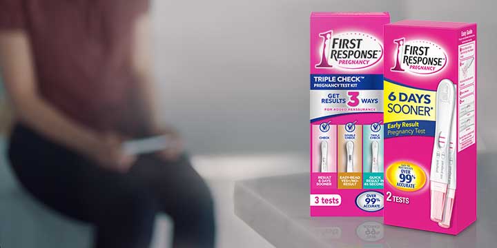 First Response pregnancy test