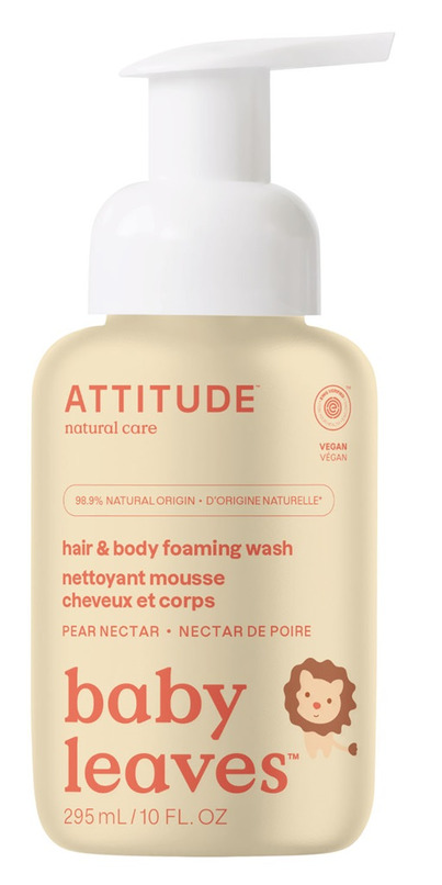 Buy ATTITUDE Baby Leaves 2 In 1 Foaming Wash Pear Nectar At Well Ca