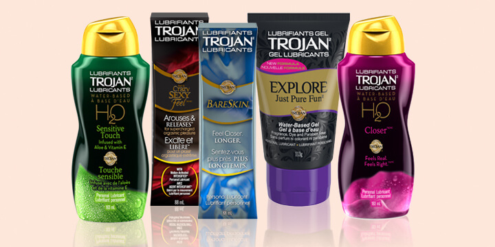 Trojan Lubricant products