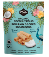 Rouleaux à la noix de coco bio de Cha's Organics Original