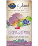 Garden of Life MyKind Organics Multivitamine Une par jour pour femmes 