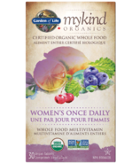 Garden of Life MyKind Organics Multivitamine Une par jour pour femmes 