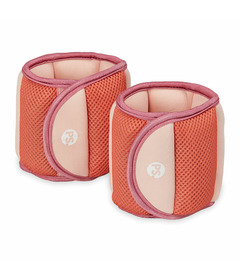 GAIAM Soft Wrist Ankle Weight Set Sweet Pea