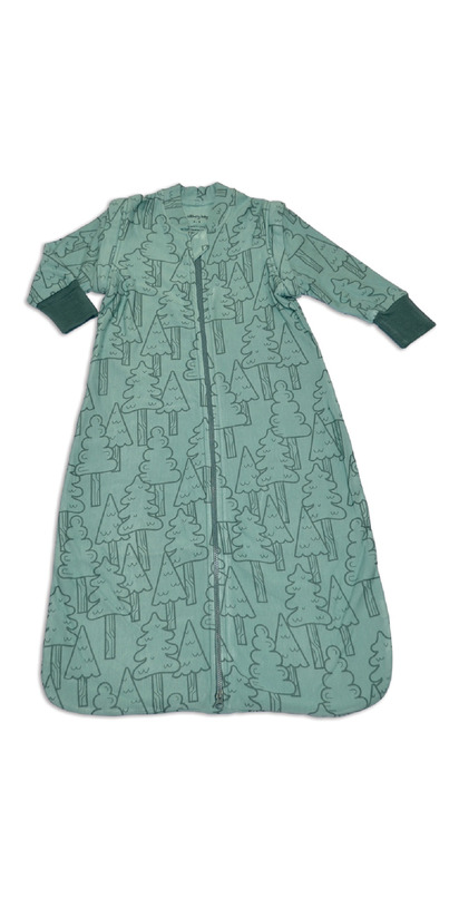 Bamboo Fleece Sleeping Sack w/Detachable Sleeves (Puzzle Pals Print)