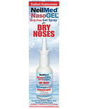 Pulvérisateur de gel nasal sans goutte NasoGel de NeilMed pour nez asséché 