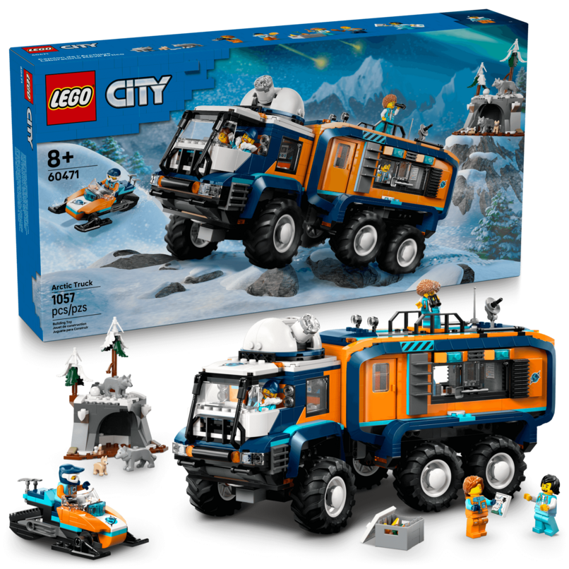 エース Buy LEGO City Arctic Explorer Science Lab Truck Toy Building Set