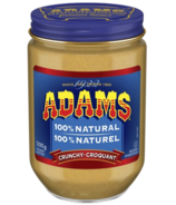 Beurre d'arachide croquant 100% naturel Adams