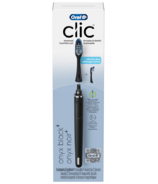 Oral-B Clic Toothbrush Onyx Black 1 Ct with 2 Refills