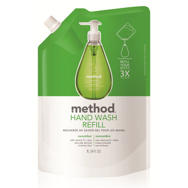 Method Gel Hand Wash Refill Cucumber Method Gel Hand Wash Refill Cucumber