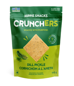 Hippie Snacks Crunchers Dill Pickle