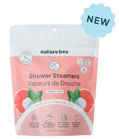 Nature Bee Essential Oil Shower Steamers Sweet Citrus