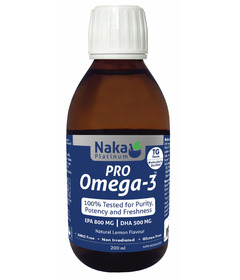 Naka Platinum Pro Omega-3 Natural Lemon