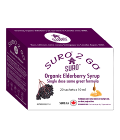 Suro 2 Go Organic Elderberry Syrup Single Dose