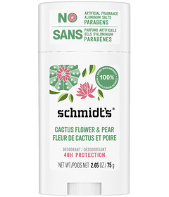 Schmidt's Natural Origin Deodorant 48 Hour Protection Cactus Flower & Pear