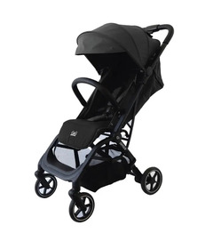 Guzzie+Guss Oxygen v2 Lightweight & Compact Stroller Raven