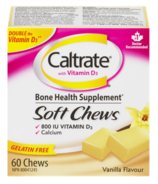 Caltrate with Vitamin D3 Soft Chews Vanilla 