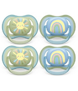 Philips AVENT Ultra Air Pacifier Smiling Sun and Blue Rainbow