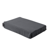 Halfmoon Chip Foam Yoga Block With Cover Charcoal
