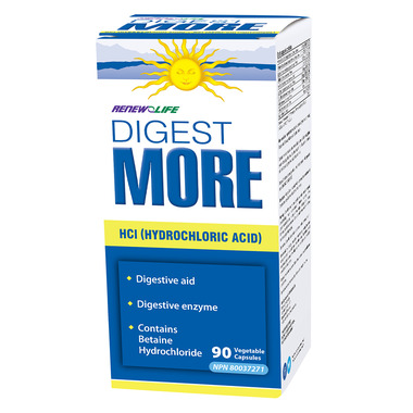 Renew Life DigestMORE HCl Renew Life DigestMORE HCl