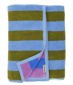 image of BAGGU Bath Towel Cabana Stripe Mix with sku:320319