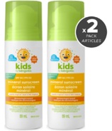 babyganics All Mineral Kids Roll On Sunscreen SPF 50 Duo Bundle
