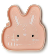 Loulou Lollipop Born To Be Wild Silicone Snack Plate Bunny