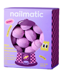 Nailmatic Mini Effervescent Bath Bombs Berry Bloom