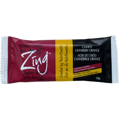 Zing Cashew Cranberry Orange Vegan Nutrition Bars Zing Cashew Cranberry Orange Vegan Nutrition Bars