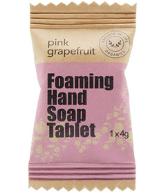 Essence of Life Organics Hand Soap Tablet Pink Grapefruit