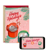 Hallmark Personalized Video Holiday Card Hot Cocoa