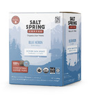 Café Salt Spring Blue Heron Dosettes de café torréfié moyen foncé compostables