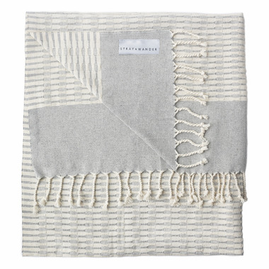 Stray & Wander Coastal Towel Dark Grey Stray & Wander Coastal Towel Dark Grey