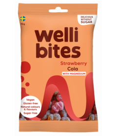 Wellibites Sugar Free Gummies Strawberry & Cola