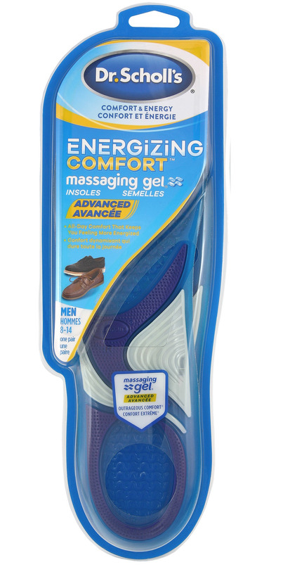 Buy Dr. Scholl's Energizing Comfort Massaging Gel Insoles For Men at ...