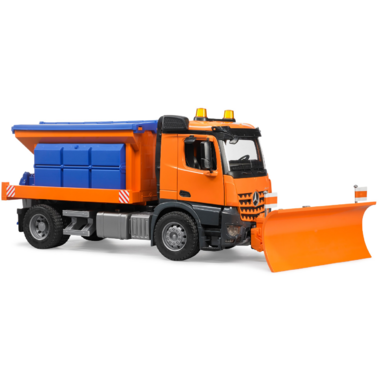 bruder mercedes benz snow plow