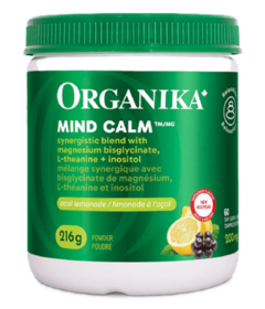 Organika Mind Calm Powder Acai Lemonade