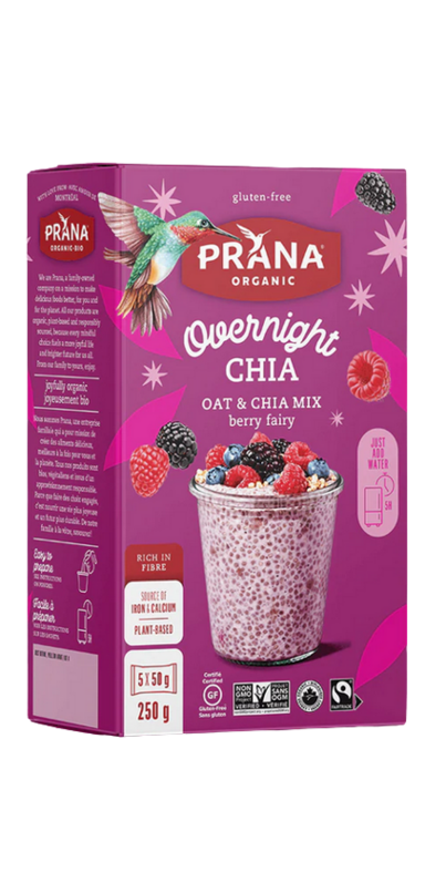 Buy PRANA Overnight Chia Berry Fairy Oat & Chia Mix at Well.ca | Free ...