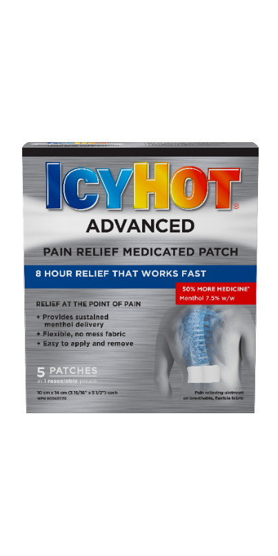 Buy Icy Hot Advanced Patch at Well.ca | Free Shipping $35+ in Canada