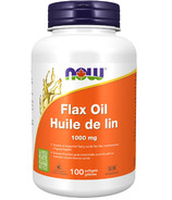 NOW Foods Organic Flax Oil 1000mg Softgels