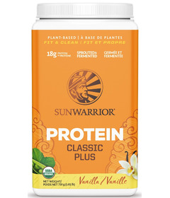 Sunwarrior classique plus protéine vanille