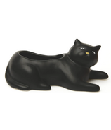 Kikkerland jardinière Cosmo le chat noir